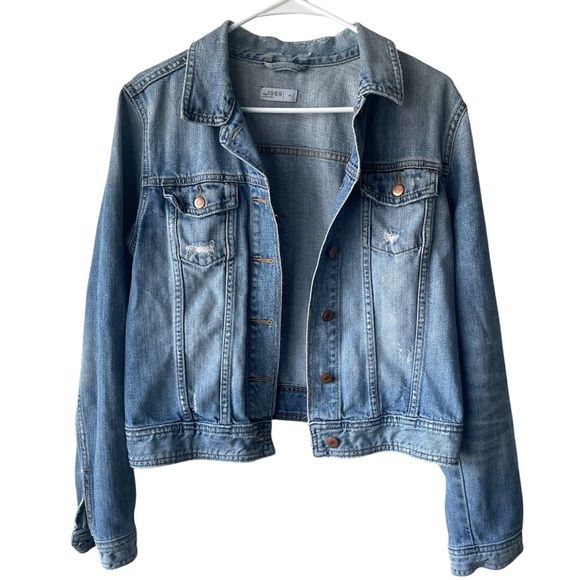 GAP Light Blue Denim Jacket - Picture 1 of 7